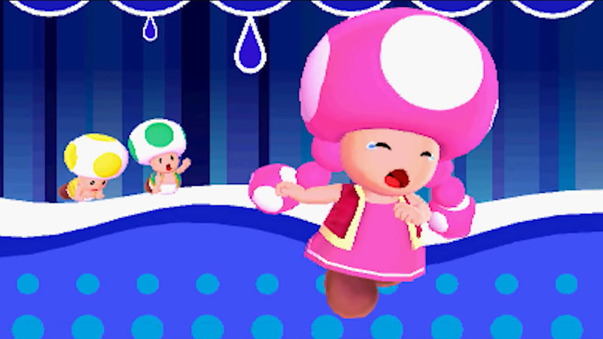 Toad Cry Toadette crying by AlyssaTheYoshiGirl on DeviantArt
