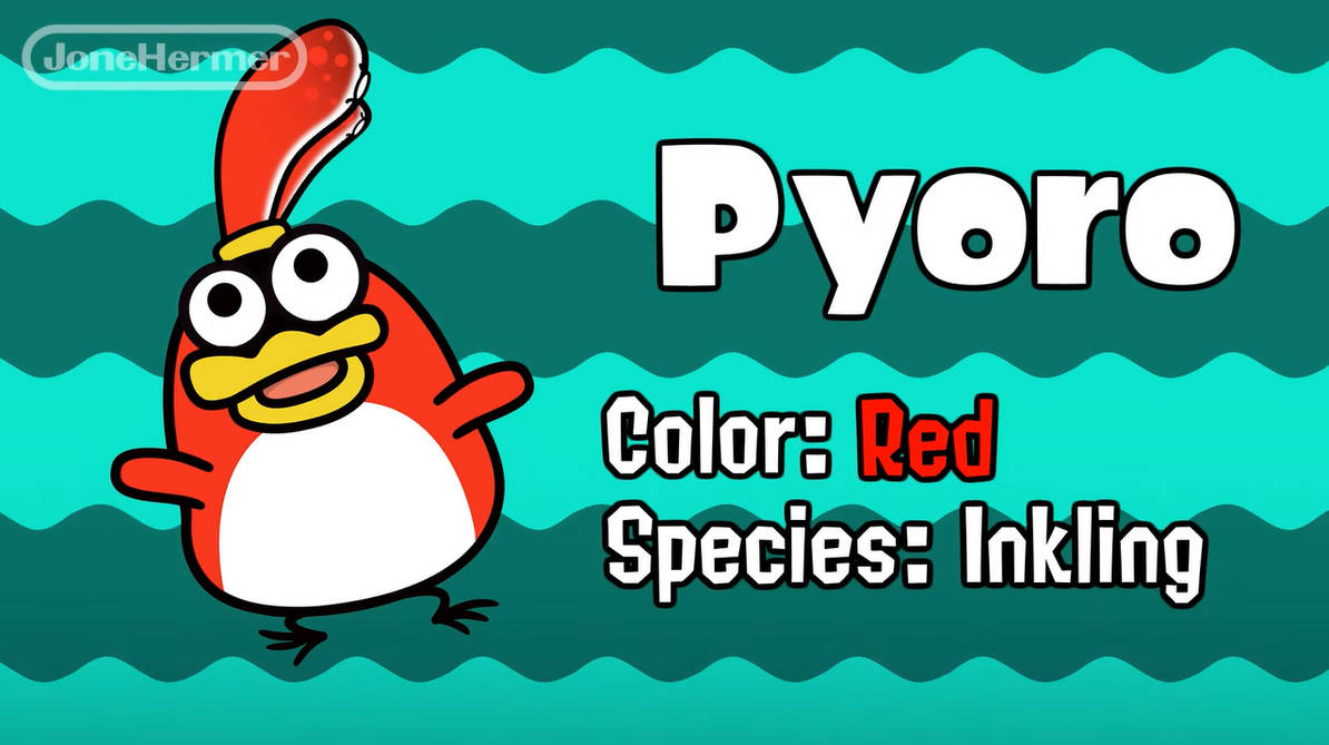 Pyoro The Inkling by AlyssaTheYoshiGirl on DeviantArt
