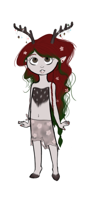 Deer Girl Adoptable [NAME YOUR PRICE!] (CLOSED)