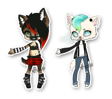 Punk/Rockabilly German Shepherd Adopts (CLOSED)