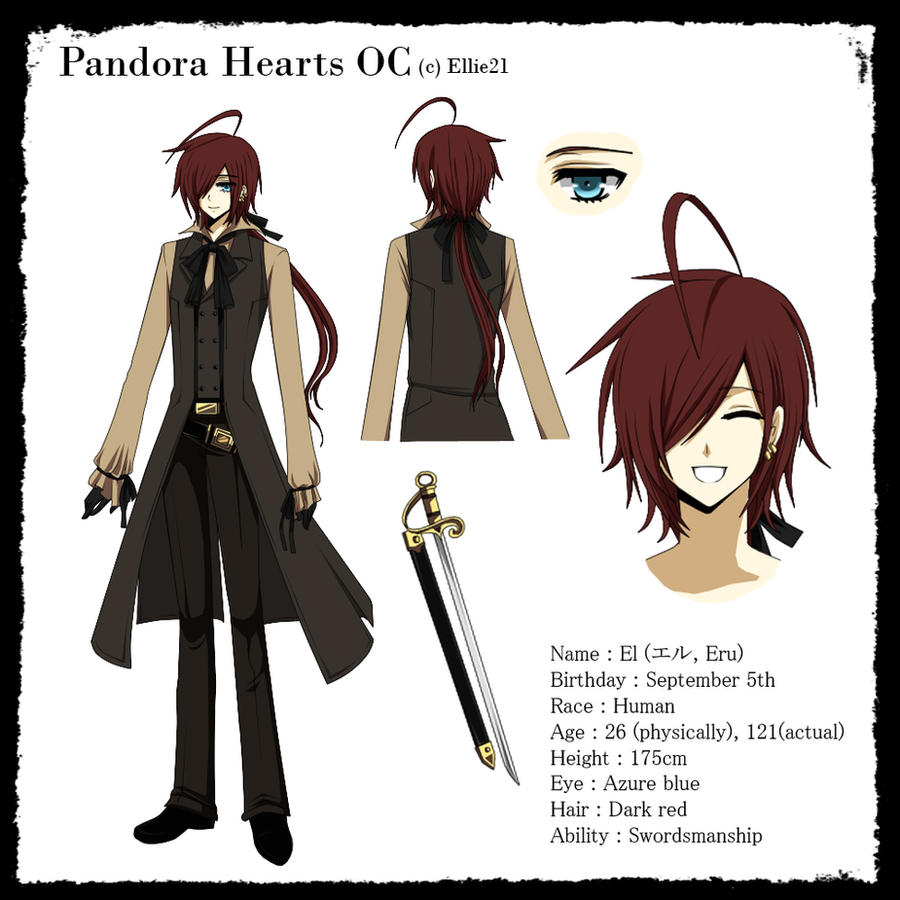 OC of mine : El (Pandora Hearts)