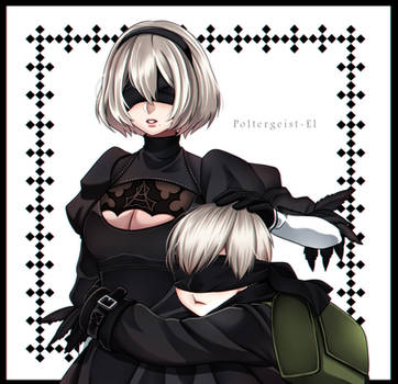 Nier Automata : 2B and 9S