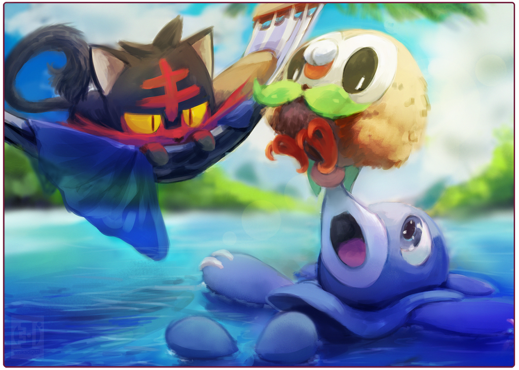 Speedpaint - little pokemon by 3-i on DeviantArt