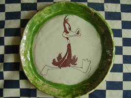 Daffy plate 2