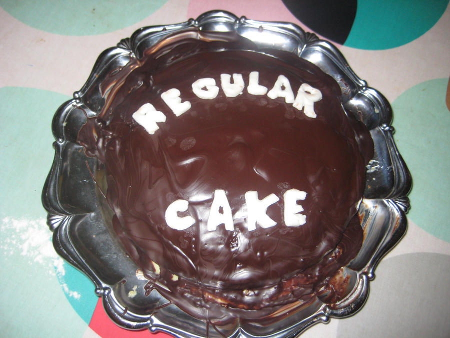OOHHHHHH Regular cake!!!