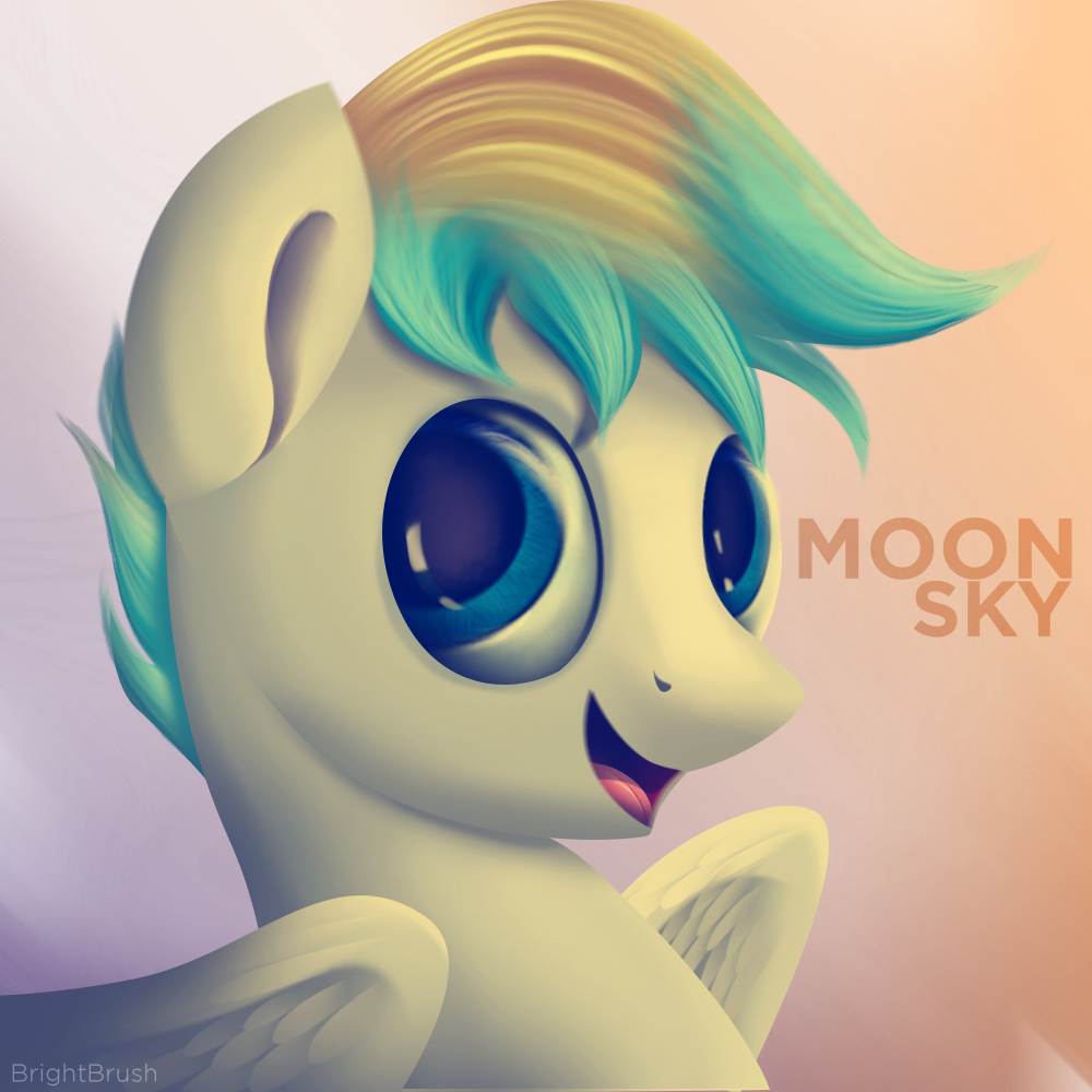 Moon Sky (OC Gift)