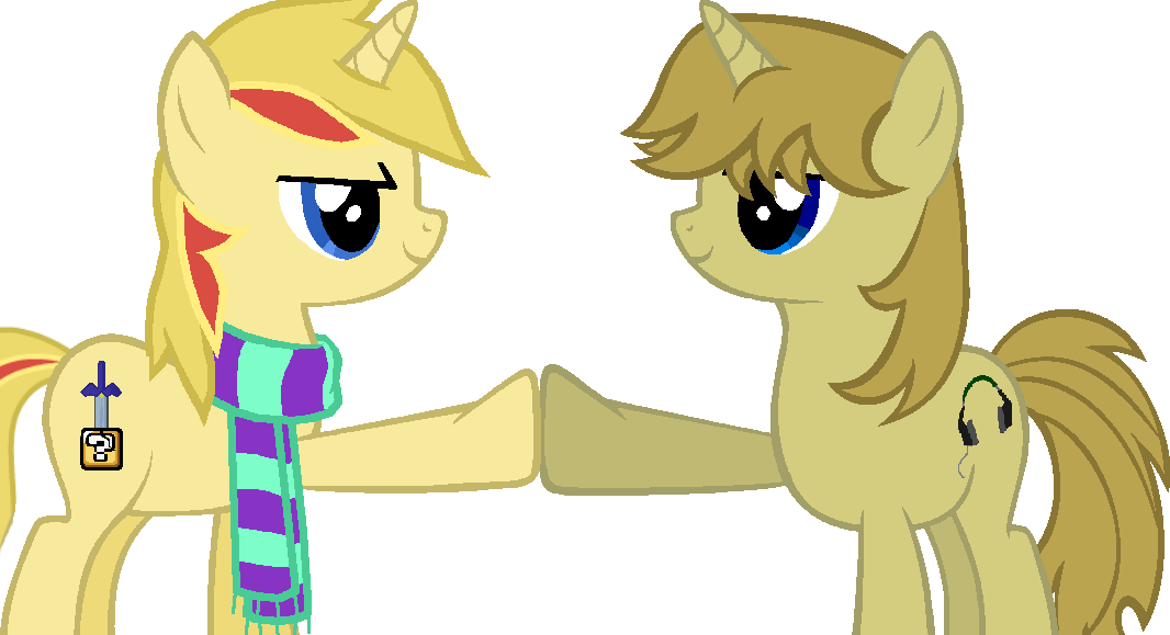 Nidera and PewDiePony - Brohoof