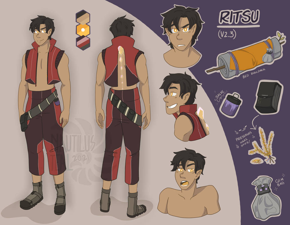 Ritsu Concept by AutonomousNautilus on DeviantArt