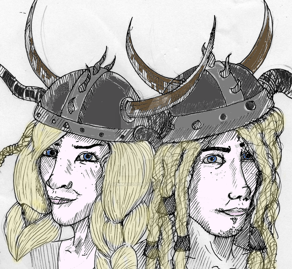 Realistic Ruffnut Drawing Ruffnut and Tuffnut by GemmaRose24 on DeviantArt