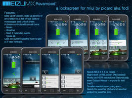 Meizu MX Revamped Lockscreen for MIUI