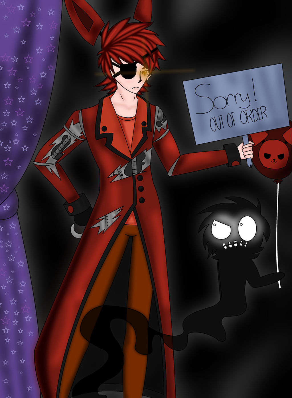 Foxy Humanized Human Foxy by BlueStrike4007 on DeviantArt
