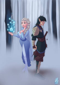 My Commission: Frozen Skyrim XX