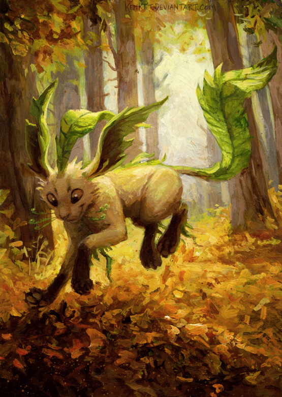 Pokemon - Leafeon by  on @DeviantArt