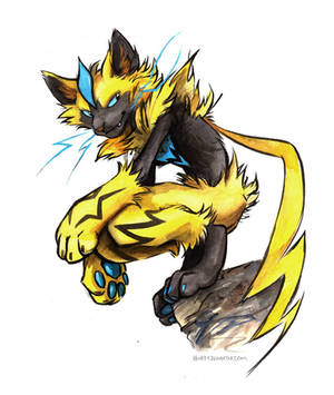 Zeraora by kenket Zeraora by kenket