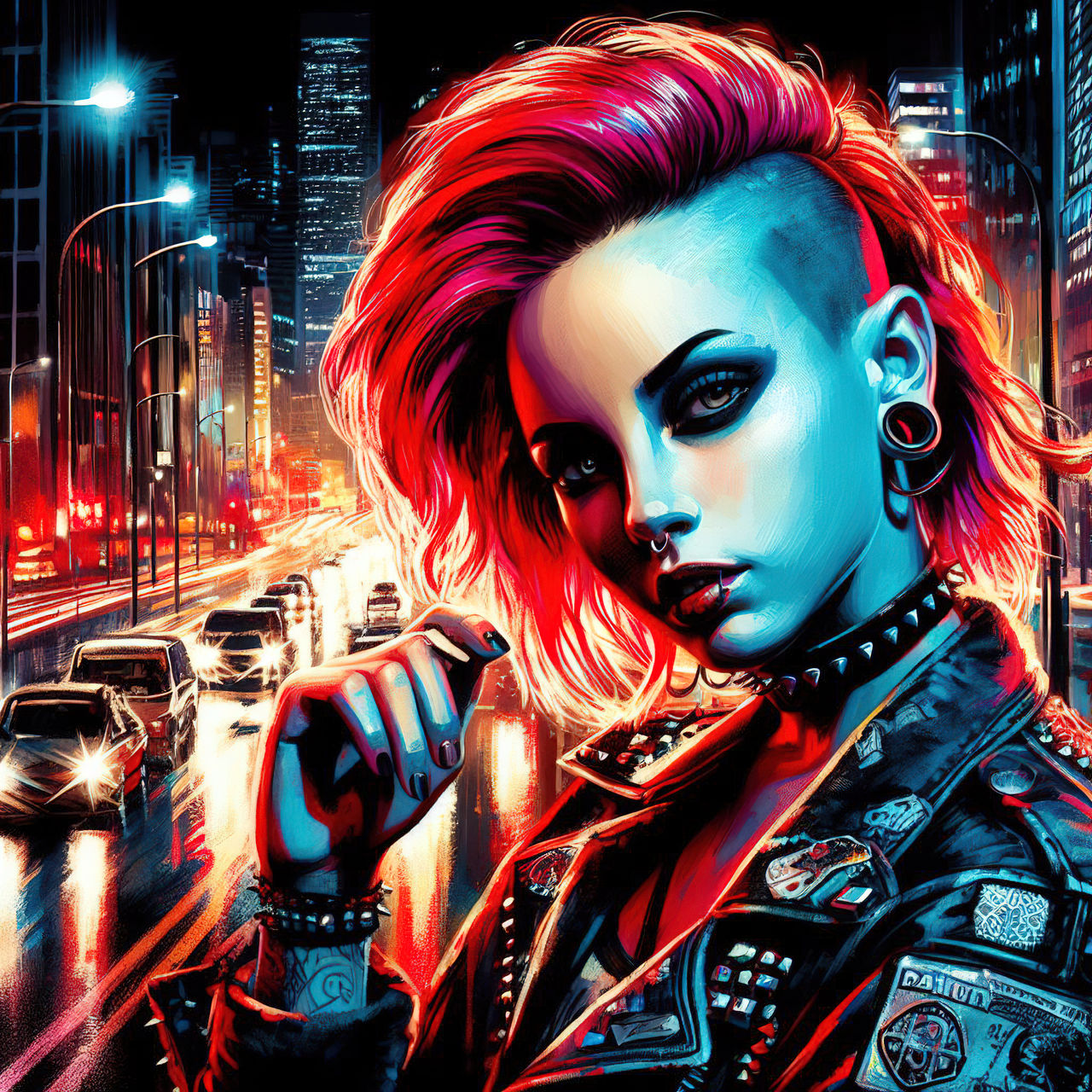 Punk Tech Deviantart Punk girl by Lydia515 on DeviantArt