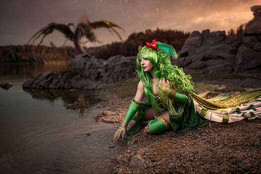 Rydia and the dragon