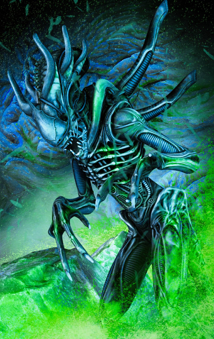 Alien Raving Alien Rage by rikomortis on DeviantArt