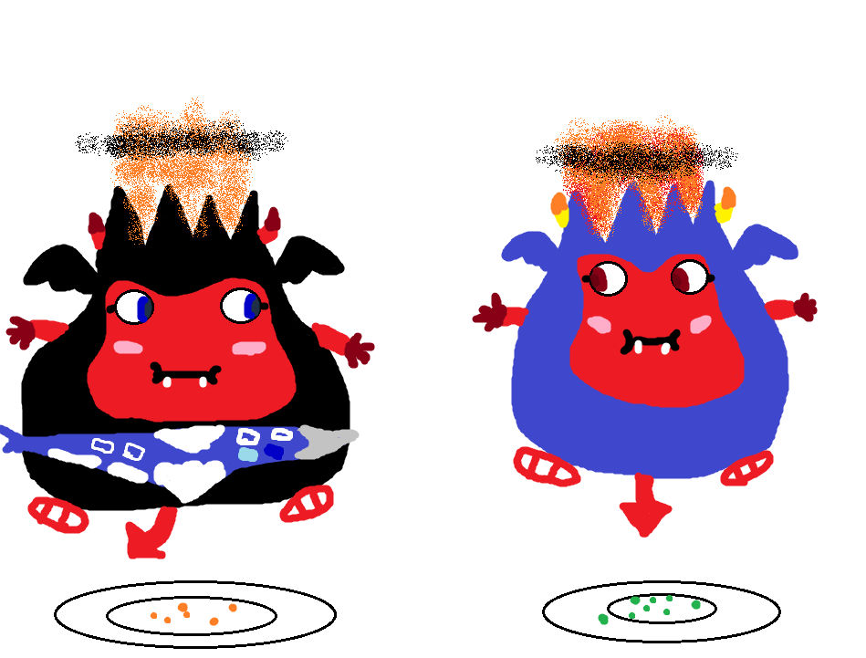 Sparky and Sparkle-Lava Insanely Fat by Tonytambe on DeviantArt