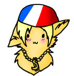 Rap-France Wolfy by Ask-Ookami-2pEngland