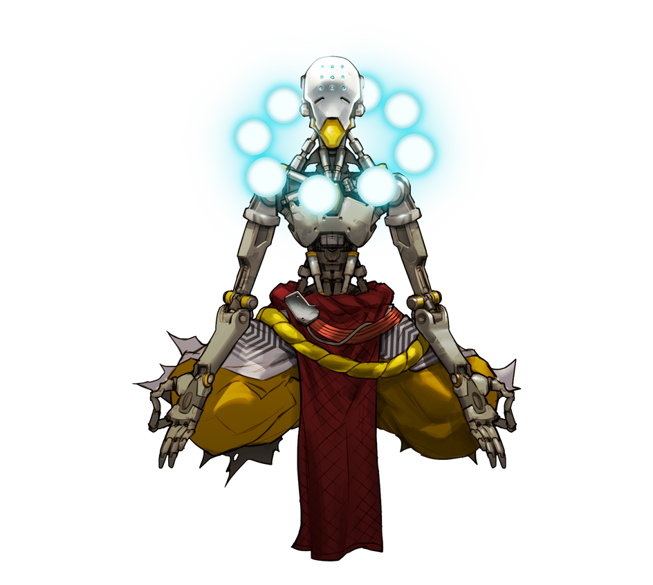 Zenyatta - Overwatch by PlanK-69