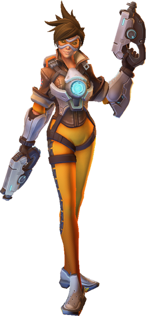 Tracer from Overwatch in HoTS