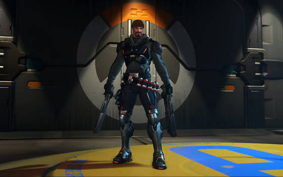 Blackwatch Reyes (Reaper Skin) - Overwatch