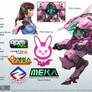D.Va - Overwatch - Close look at model