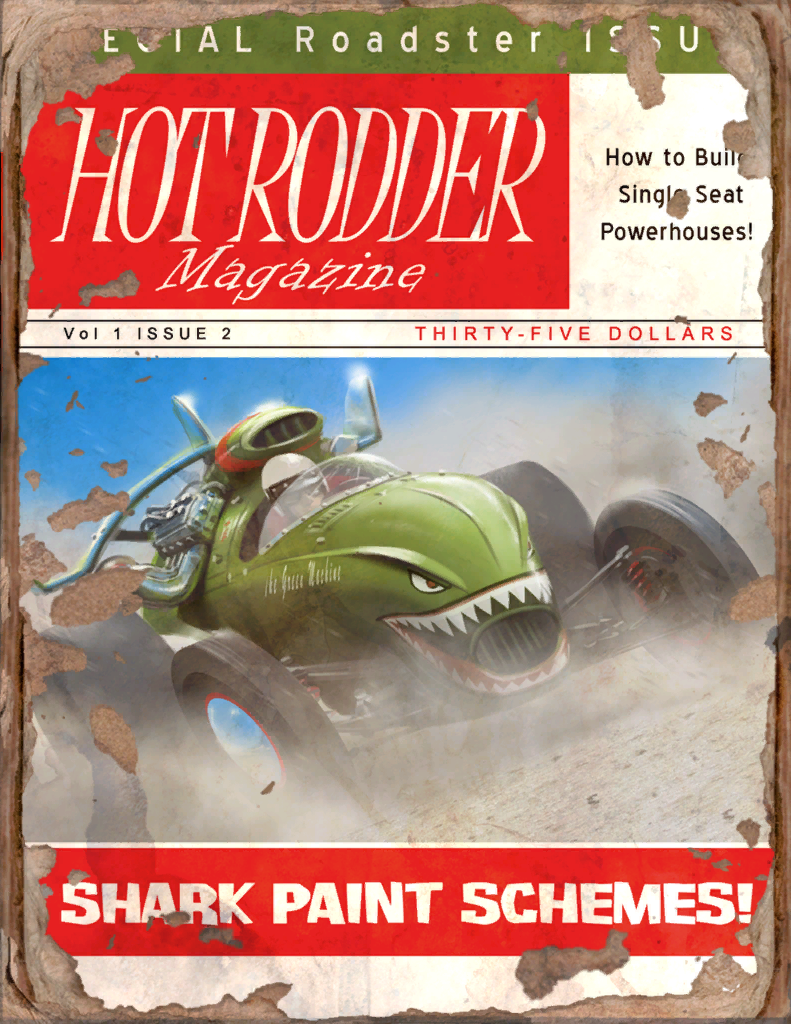 Hot Rodder #1 Book - Fallout 4