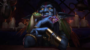 Voodoo Troll - Old Gods Hearthstone