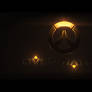 Overwatch Logo Wallpaper -3 light
