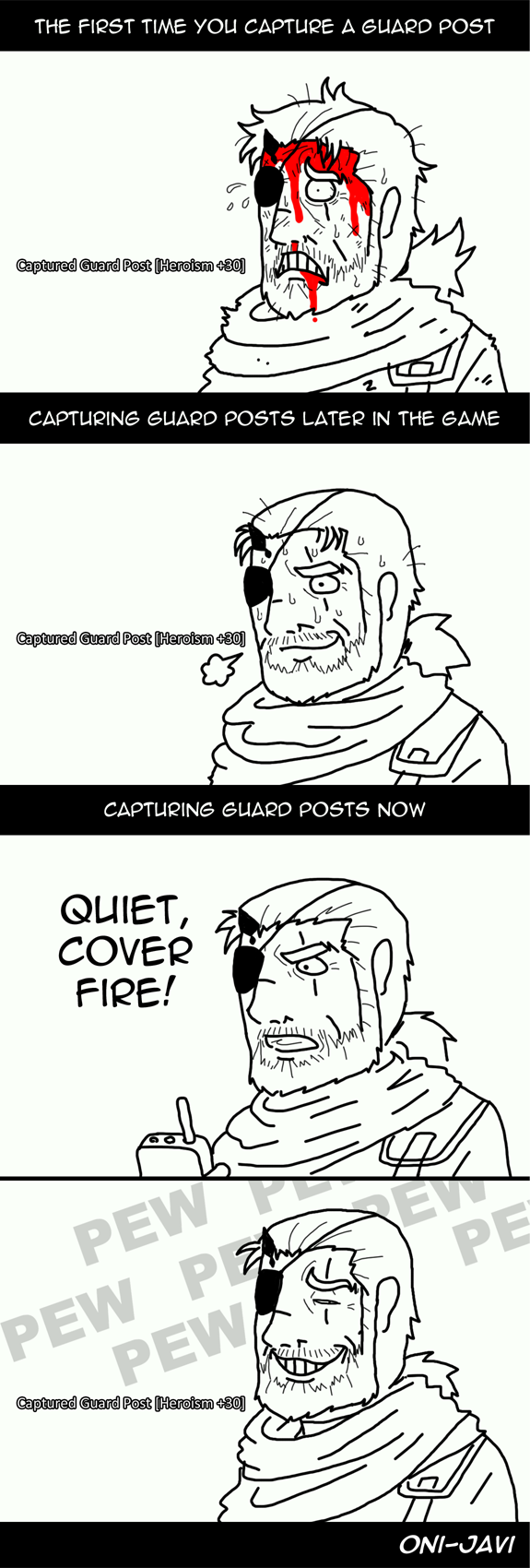 Capturing Guard Posts in MGSV