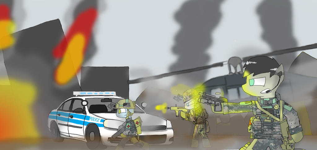 MLP epic battle scene by vickersmachinegun on DeviantArt