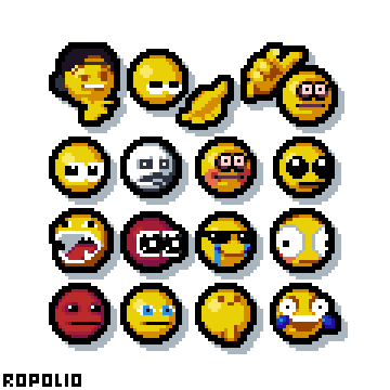 Pixilart - Cursed Emojis by otamatome