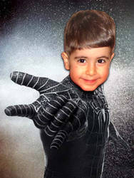 Spider-child and his amazing..