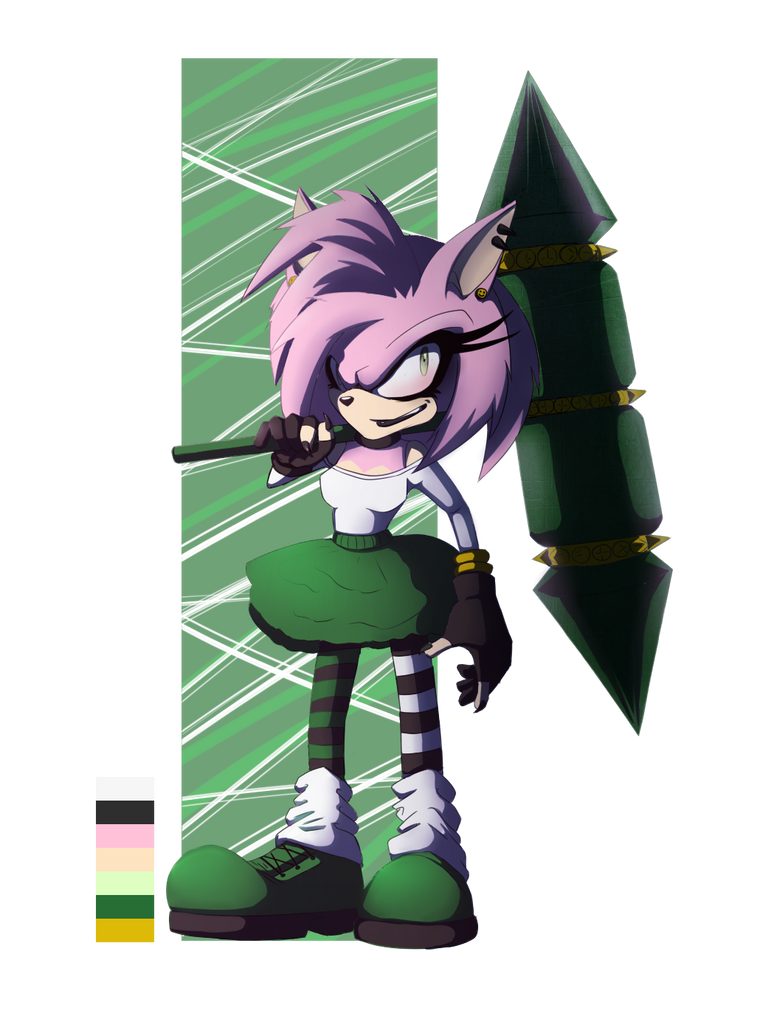 Project Rascal Concept Art AU Rosy the Rascal - concept art by madelajnazuo on DeviantArt