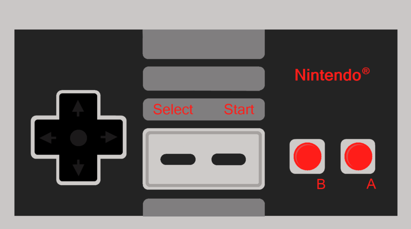 Nes Power Button Color NES Controller by Bluewater4875 on DeviantArt
