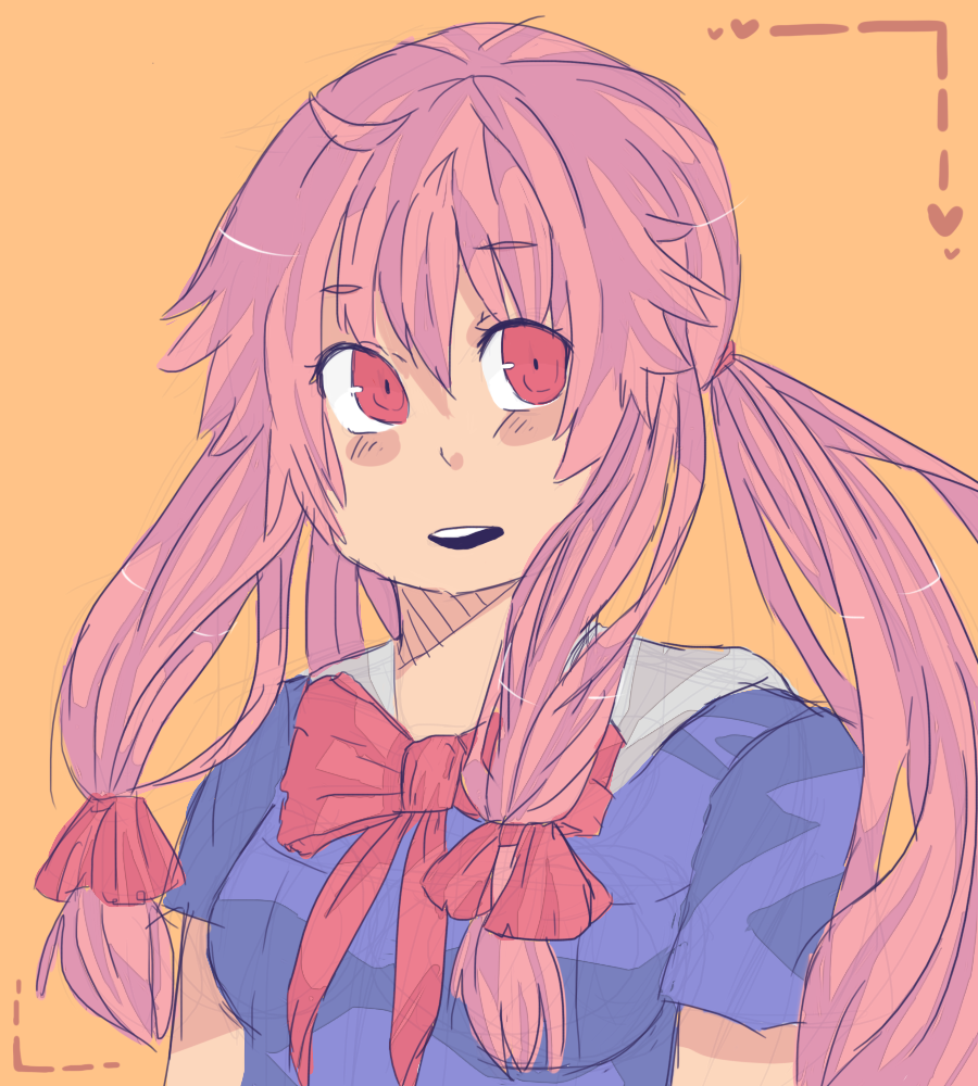 Yuno Gasai doodle