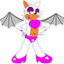 Rouge the Bat in her undies