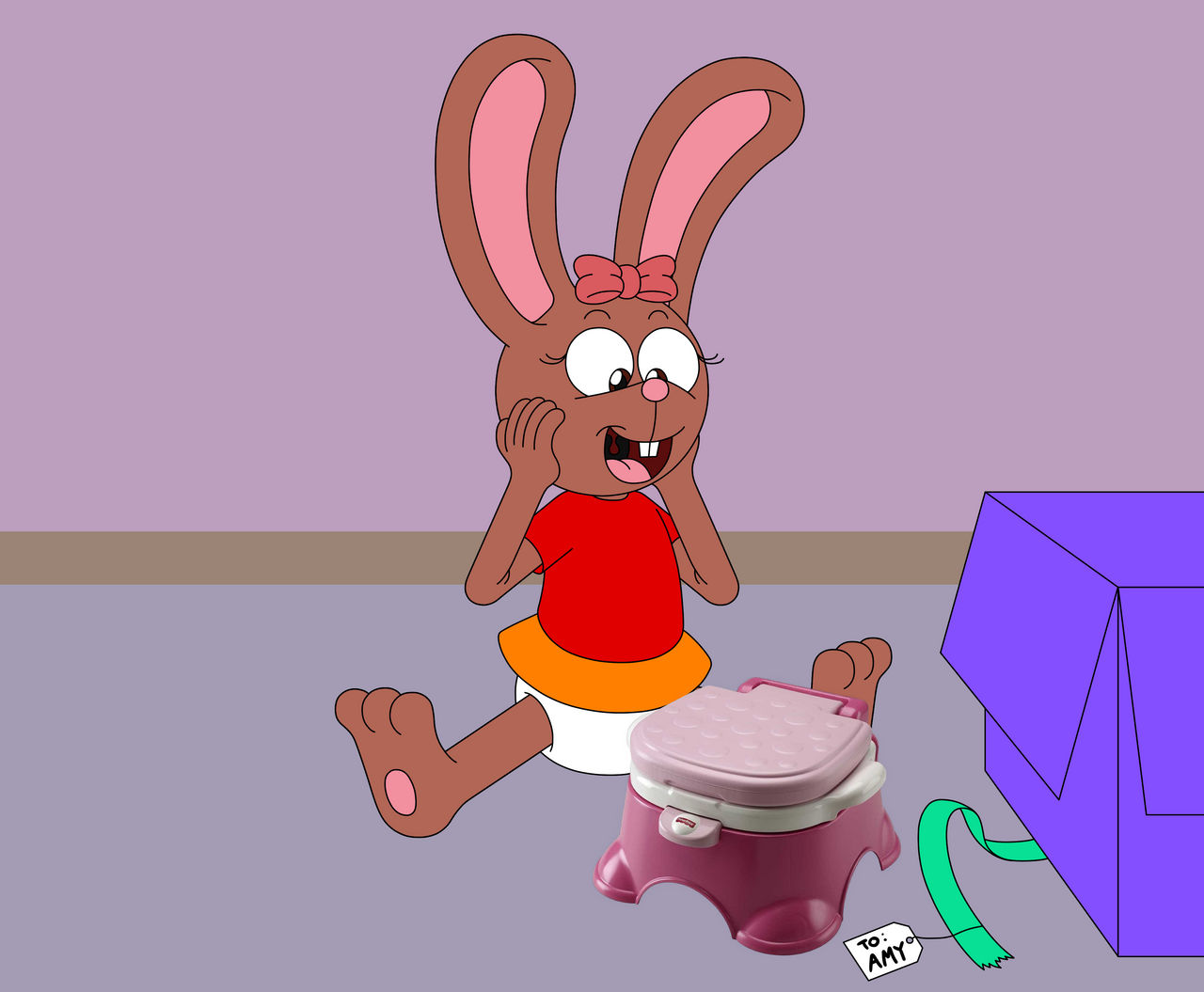 Deviantart Daniel Potty Deviantart Amy's Special Present (Potty) by jahubbard on DeviantArt
