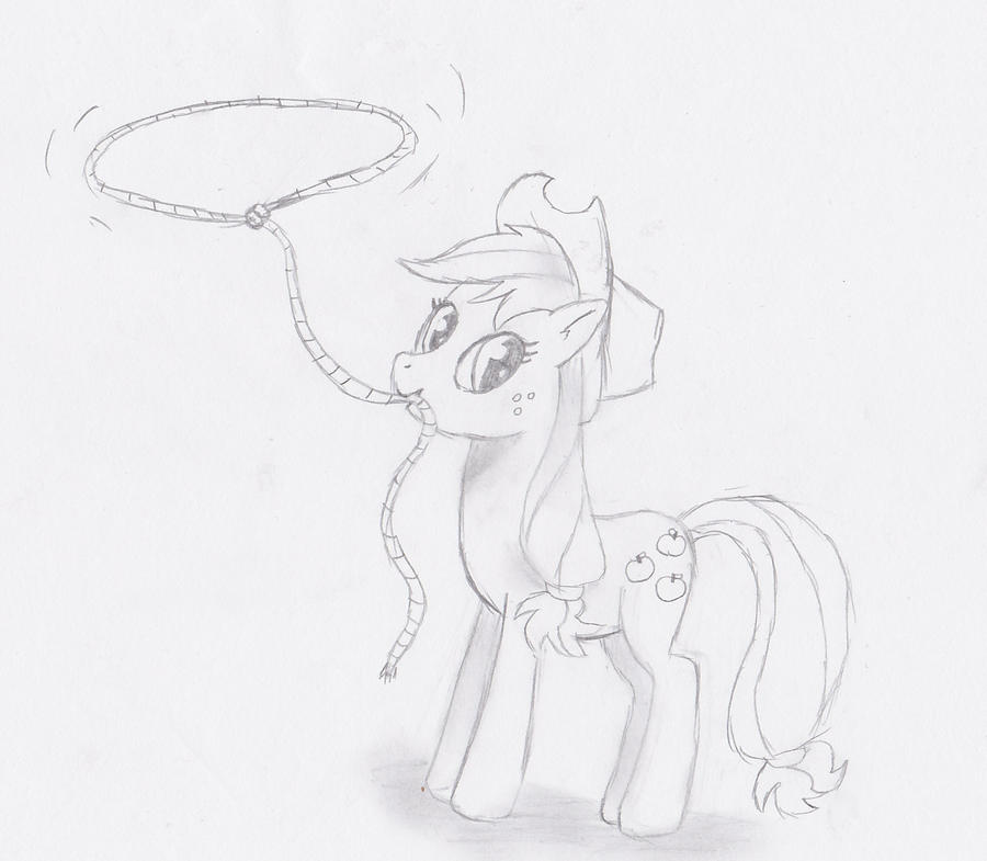 Applejack Rodeo Rodeo Applejack by Theroboemu on DeviantArt