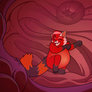 Turning Rage internal stomach - Animated Loop