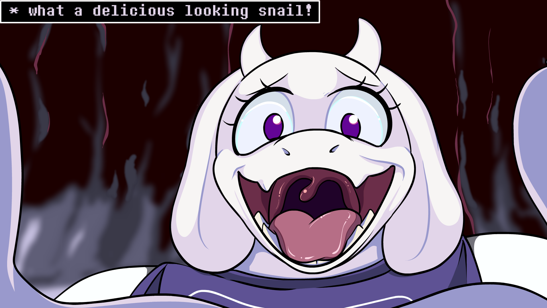 Torisl Toriel Finds You POV by FeedFancier on DeviantArt