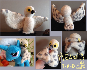 Hedwig Posable Needle Felt