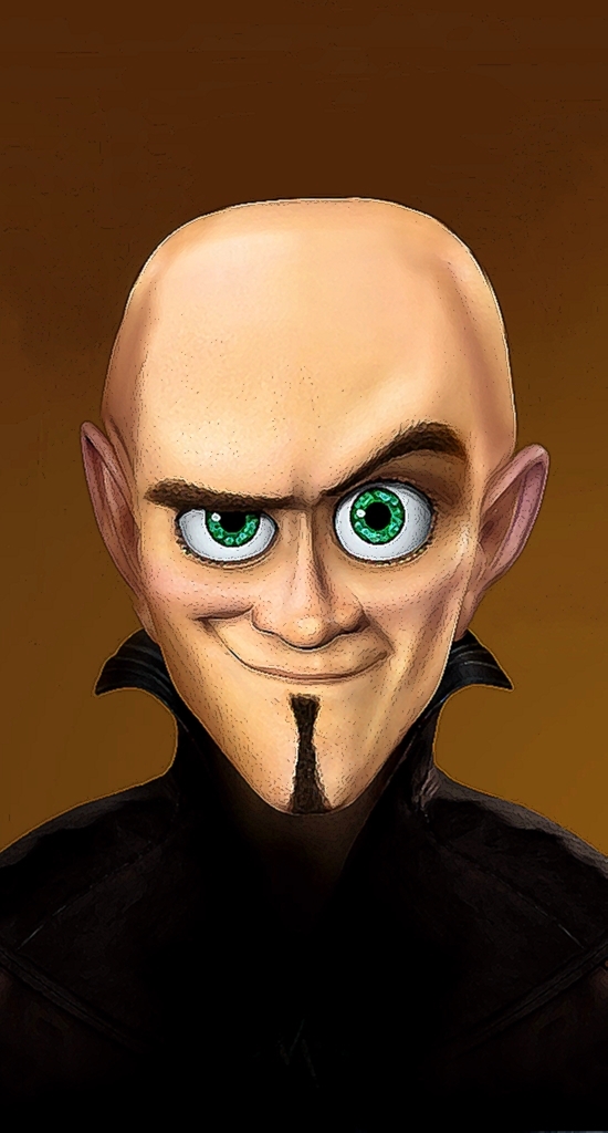Human Megamind by VanelKyas on DeviantArt