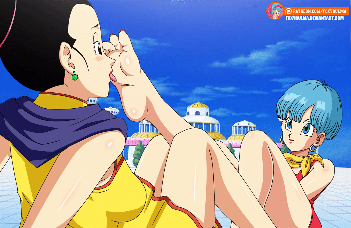 Chi Chi Worshipping Bulma s Feet GIF Animation By FoxyBulma On DeviantArt chi-chi-worshipping-bulma-s-feet-gif-animation-by-foxybulma-on-deviantart