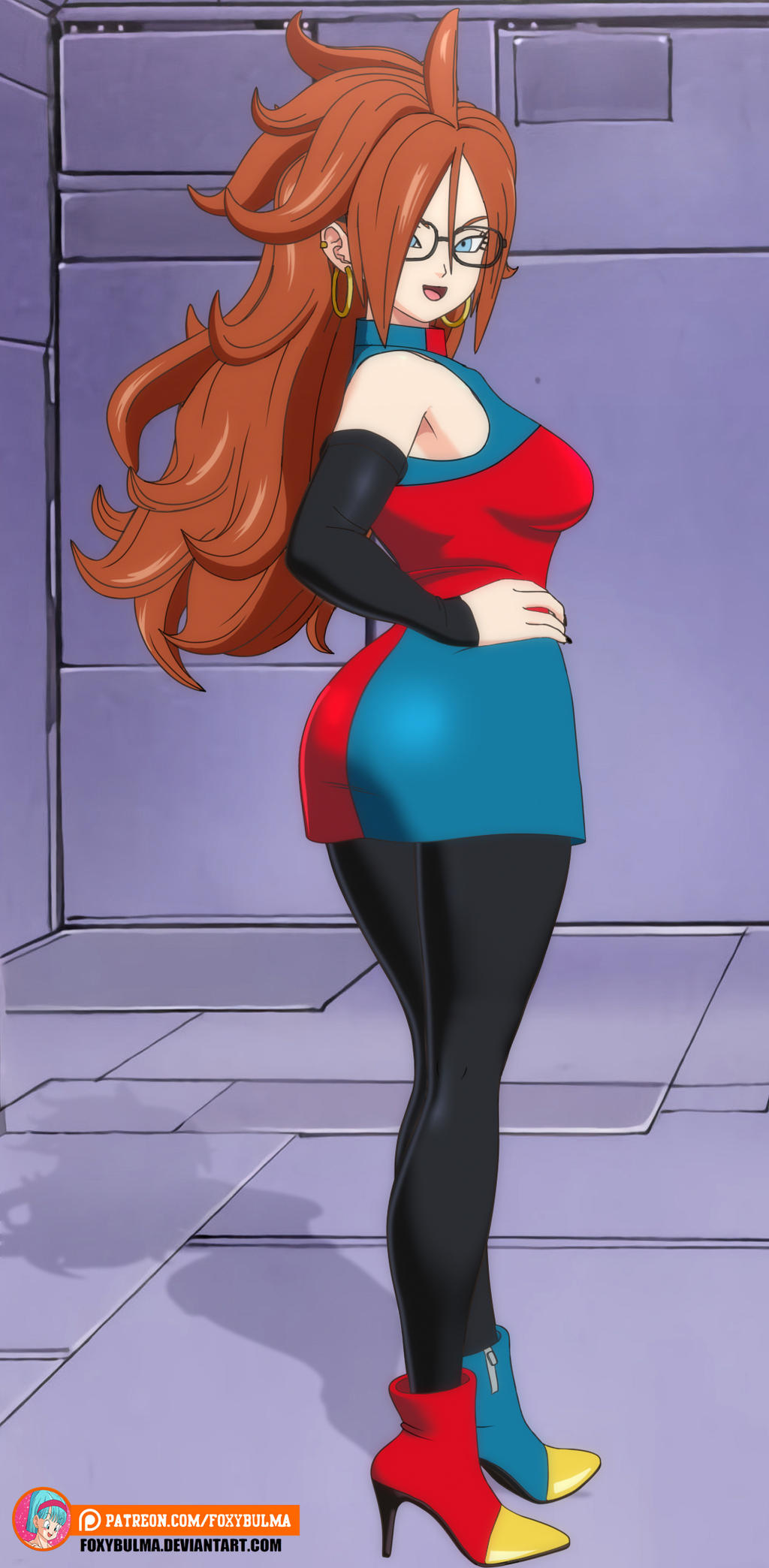 Android 21 3 by FoxyBulma on DeviantArt