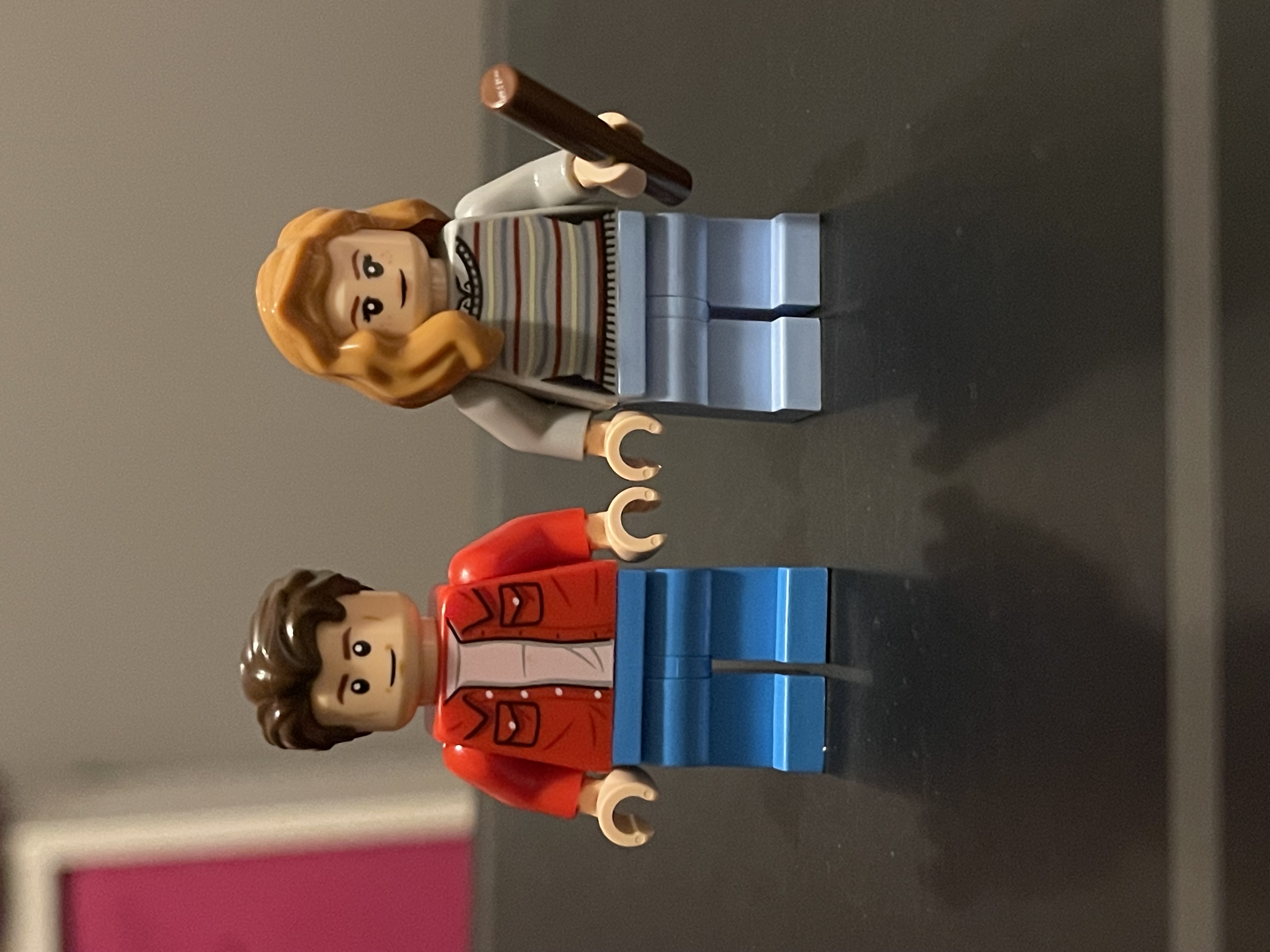 LEGO Marty McFly and Hermione Granger by mlpsgirl on DeviantArt