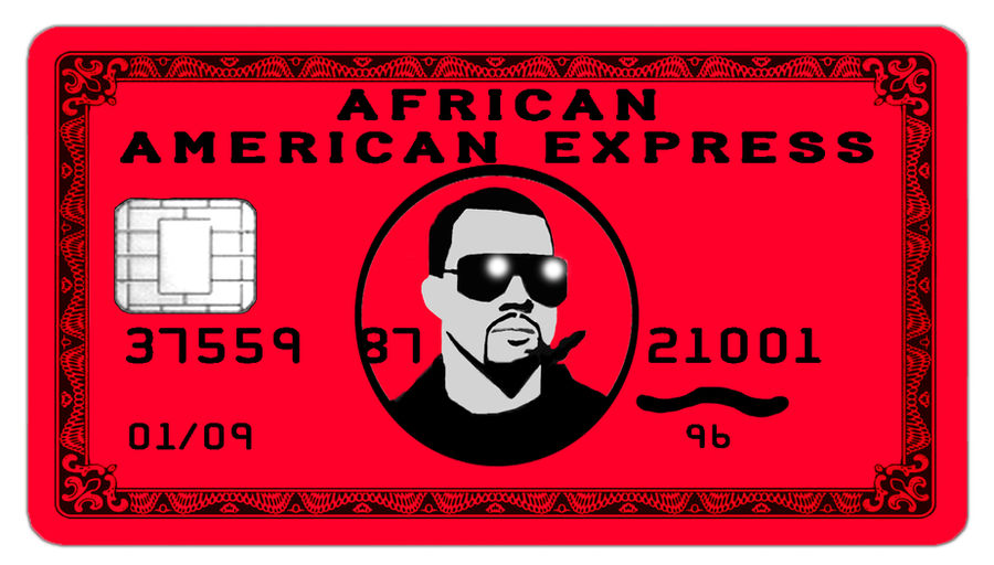 African American Express - Kanye West - Black Card