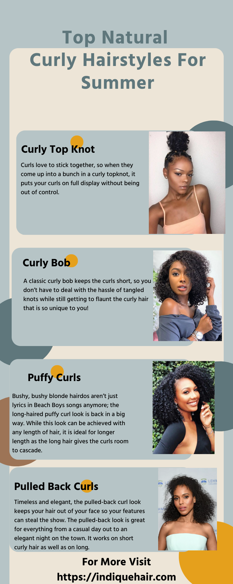 Top Natural Curly Hairstyles in Summer by kayleeashton03 on DeviantArt