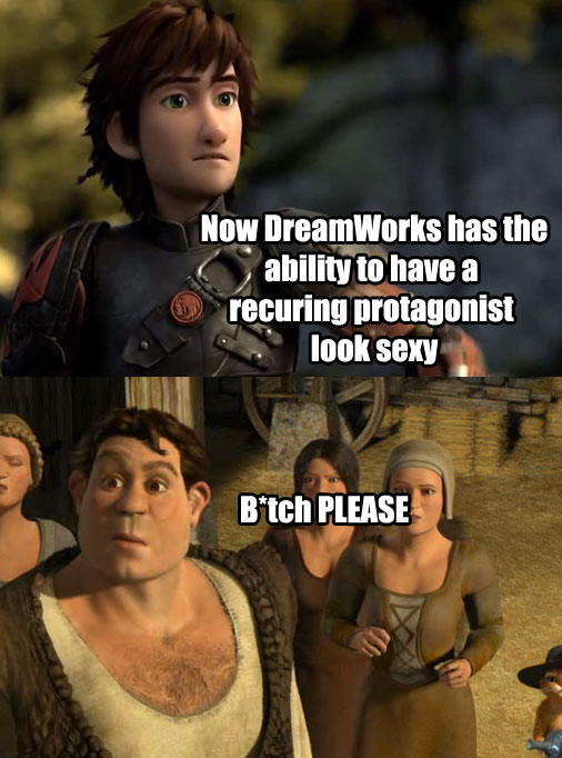 DreamWorks sexy protagonist meme comic